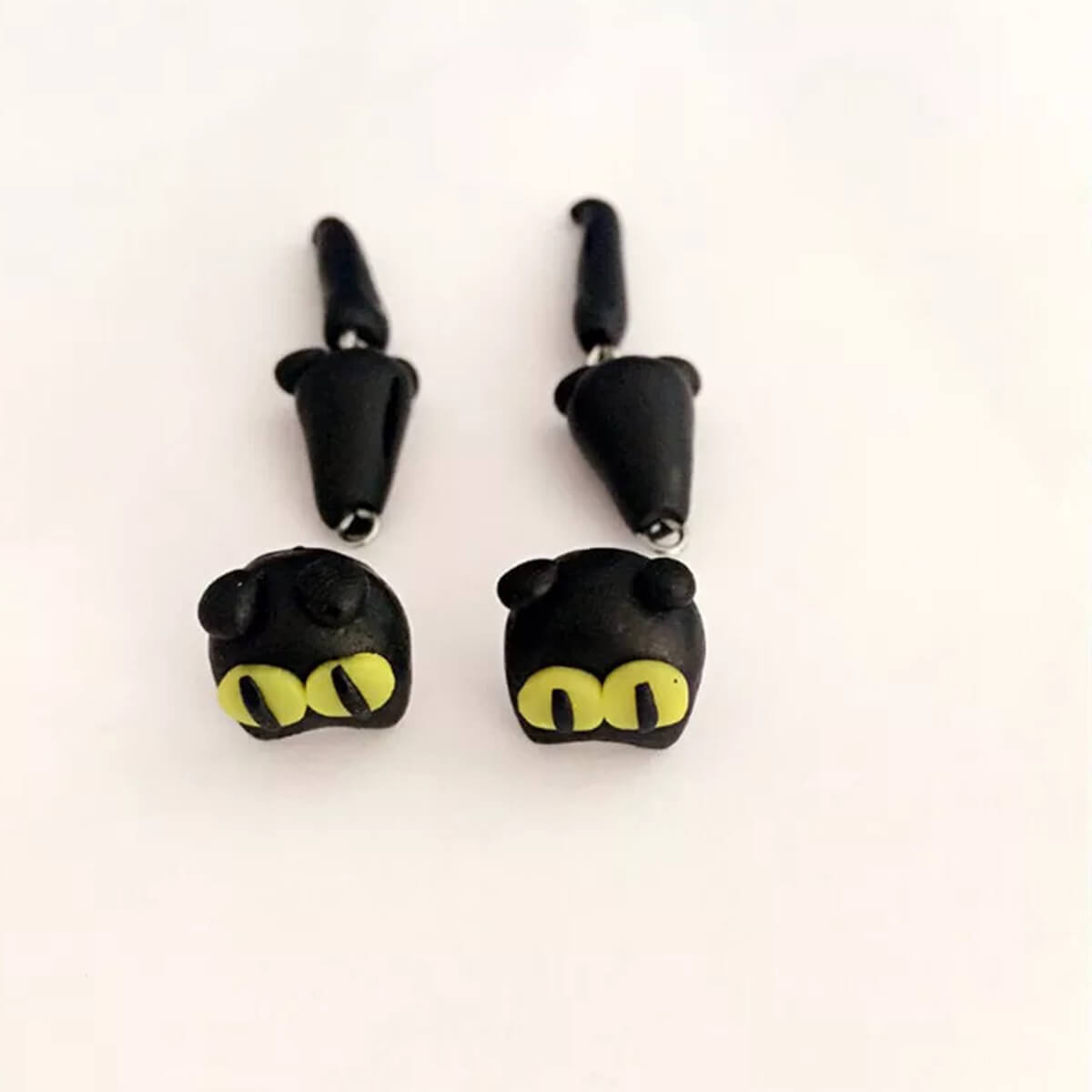 HANDMADE CAT EARRINGS (PAIR) - Alonna's Legging Land