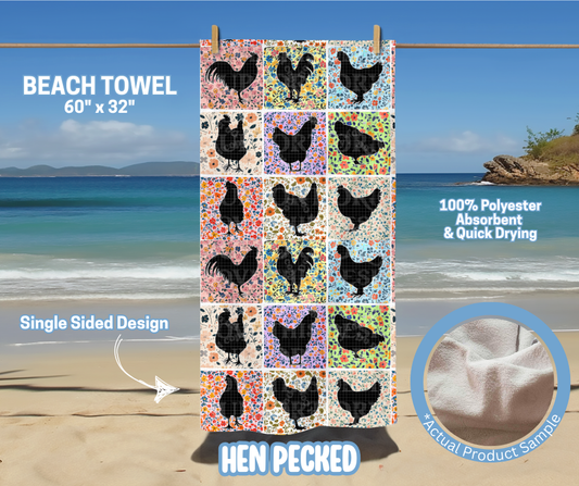 Preorder! Closes 5/15. ETA August. Hen Pecked Towel