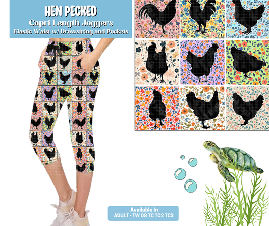 Preorder! Closes 5/7. ETA August. Hen Pecked Jogger Capri