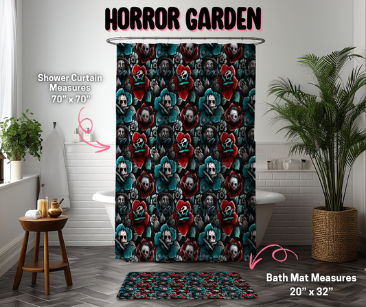 Horror Garden Custom Bath Mat