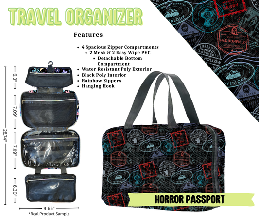 Horror Passport Travel Organizer