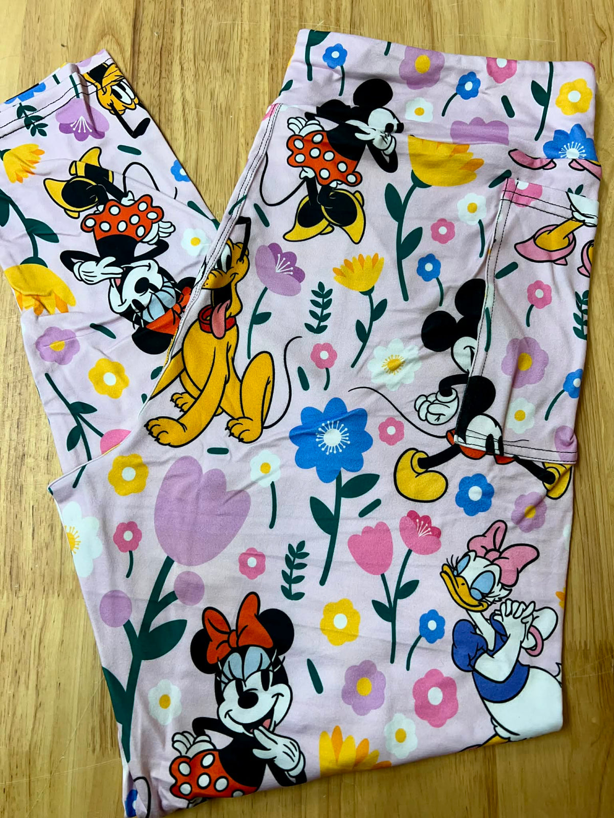 RTS - Garden Besties Biker/Capris/Leggings with High Side Pockets