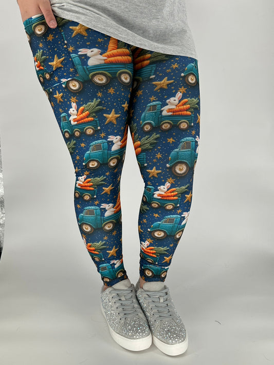 Mr Wabbit Leggings w/ Pockets