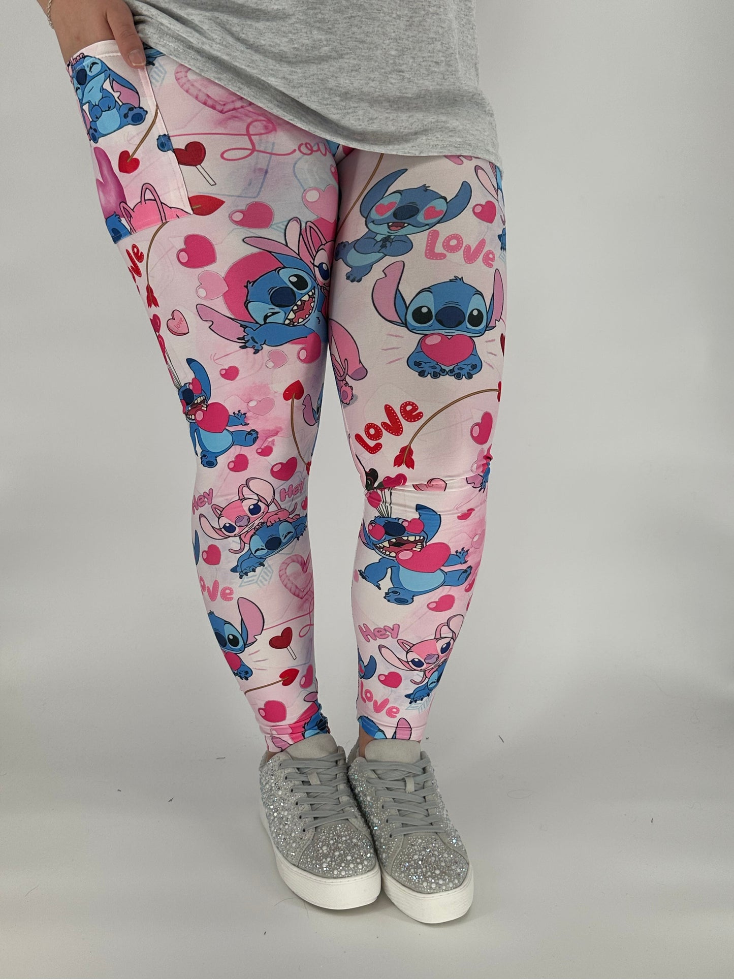 Love Monster Leggings w/ Pockets