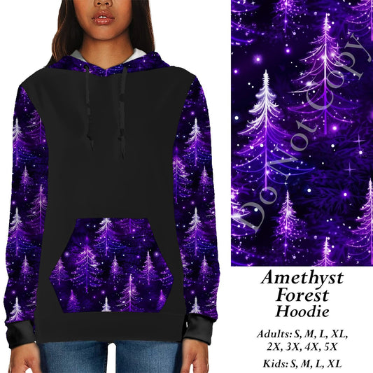 JAAM01 amethyst forest  Hoodies Preorder Due 9/10 - ETA End Nov