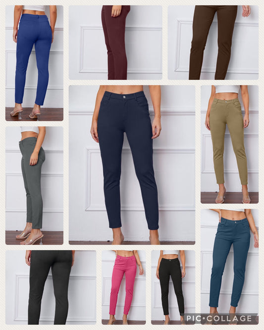 StretchyStitch Pants by Basic Bae