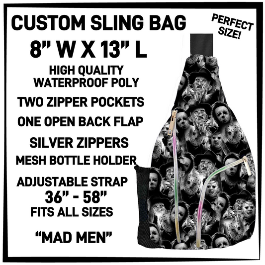 S13G - Mad Men Sling Bag - Preorder Closing 1/15 ETA: Mid-March