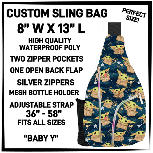 S13G - Baby Y Sling Bag - Preorder Closing 1/15 ETA: Mid-March