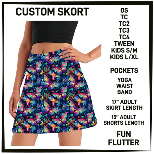 S9MG - Fun Flutter Skort with Pockets - Preorder Closing 1/29 ETA: Late April