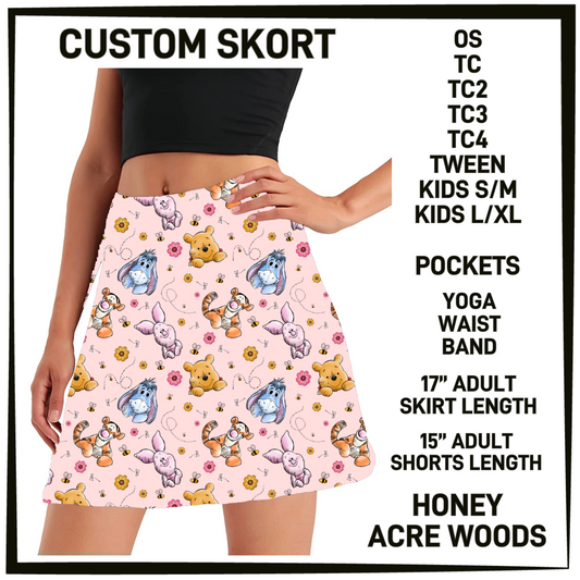 S9MG - Honey Acre Woods Skort with Pockets - Preorder Closing 1/29 ETA: Late April