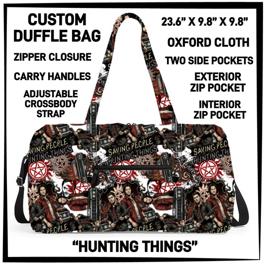 DF2B - Hunting Things Duffel Bag - Preorder Closing 6/25 ETA: Late Aug