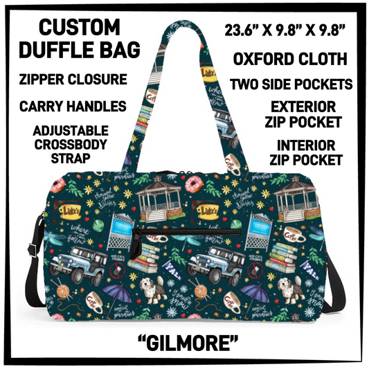 DF2B - Gilmore Duffel Bag - Preorder Closing 6/25 ETA: Late Aug
