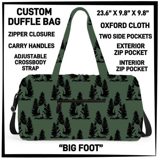 DF2B - Big Foot Duffel Bag - Preorder Closing 6/25 ETA: Late Aug