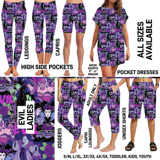 283BT - Evil Ladies - Preorder Closing 2/15 ETA: Late April - Alonna's Legging Land