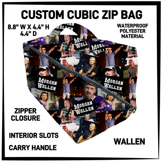 CZ1B - Wallen Cubic Zip Bag - Preorder Closing 7/8 ETA: Early Sept