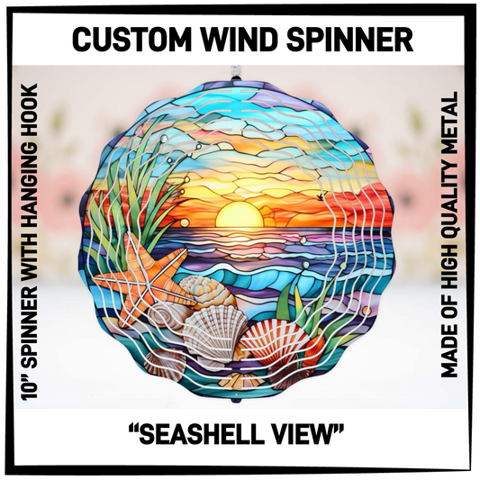 WP4S - Seashell View Wind Spinners - Preorder Closing 2/26 ETA: Late April - Alonna's Legging Land