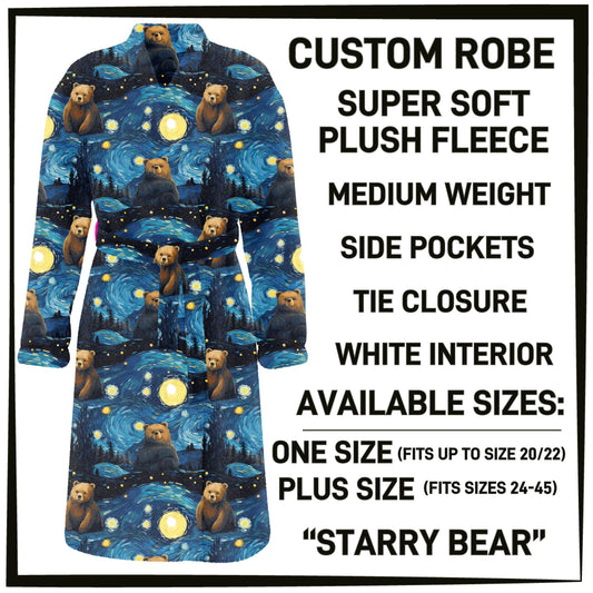 Starry Bear Robe