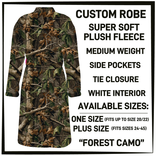 Forest Camo Robe