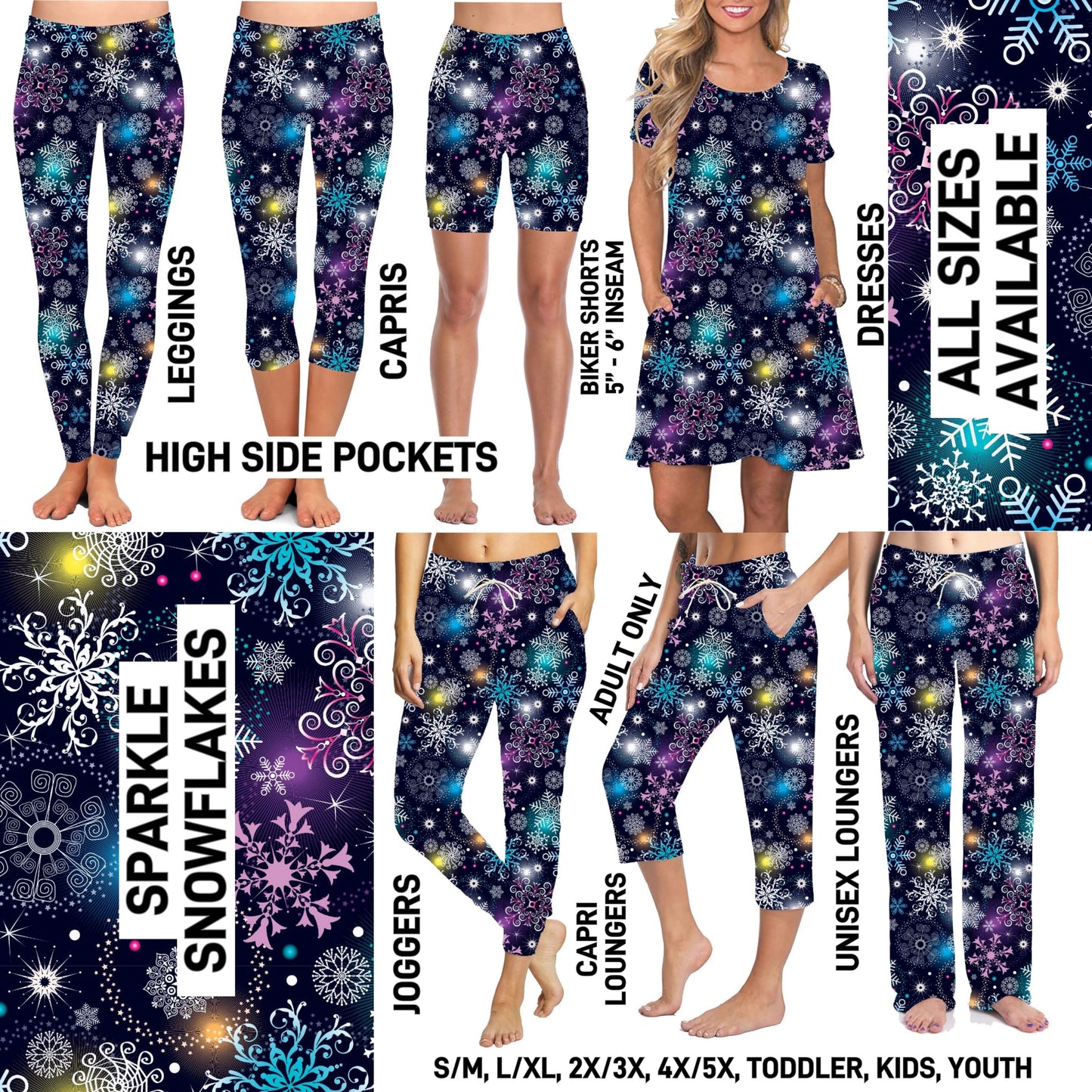 W1WH - Sparkle Snowflakes - Preorder ETA: Early Jan