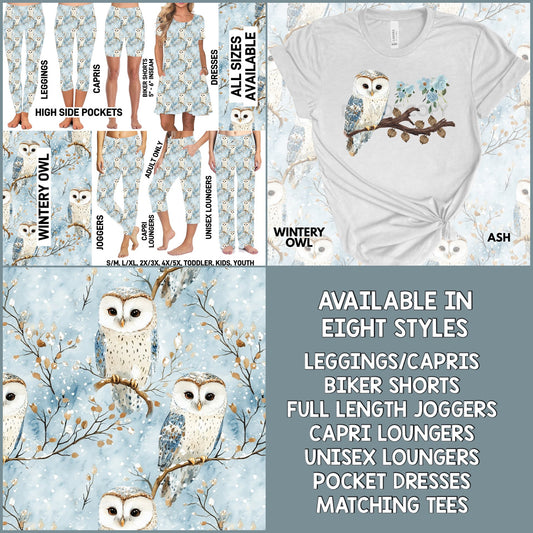 Wintery Owl Wonderland Preorder Closing 11-9