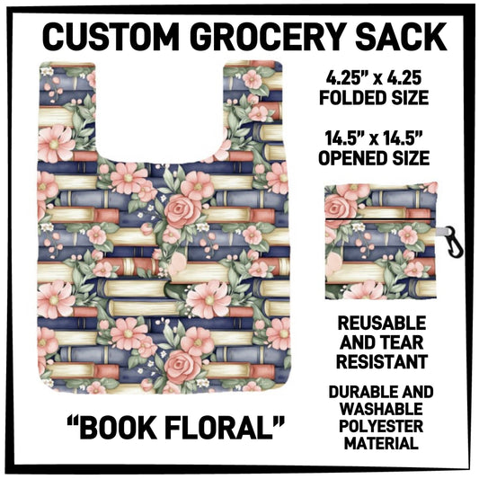 GS3K - Book Floral Grocery Sack - Preorder ETA: Mid-Jan