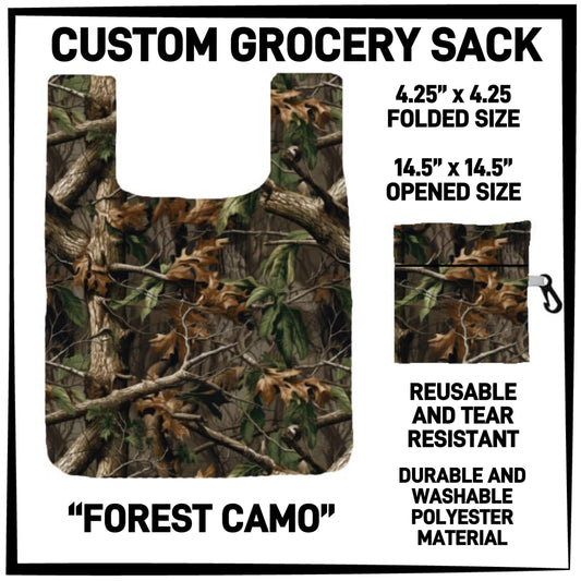 GS3K - Forest Camo Grocery Sack - Preorder ETA: Mid-Jan