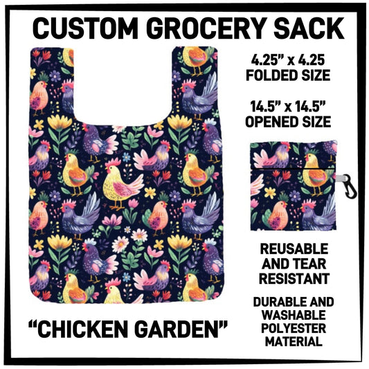 GS3K - Chicken Garden Grocery Sack - Preorder ETA: Mid-Jan