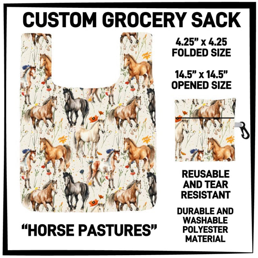 GS3K - Horse Pastures Grocery Sack - Preorder ETA: Mid-Jan