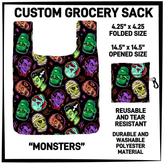 GS3K - Monsters Grocery Sack - Preorder ETA: Mid-Jan