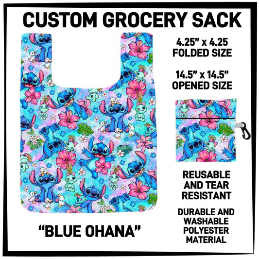 GS3K - Blue Ohana Grocery Sack - Preorder ETA: Mid-Jan