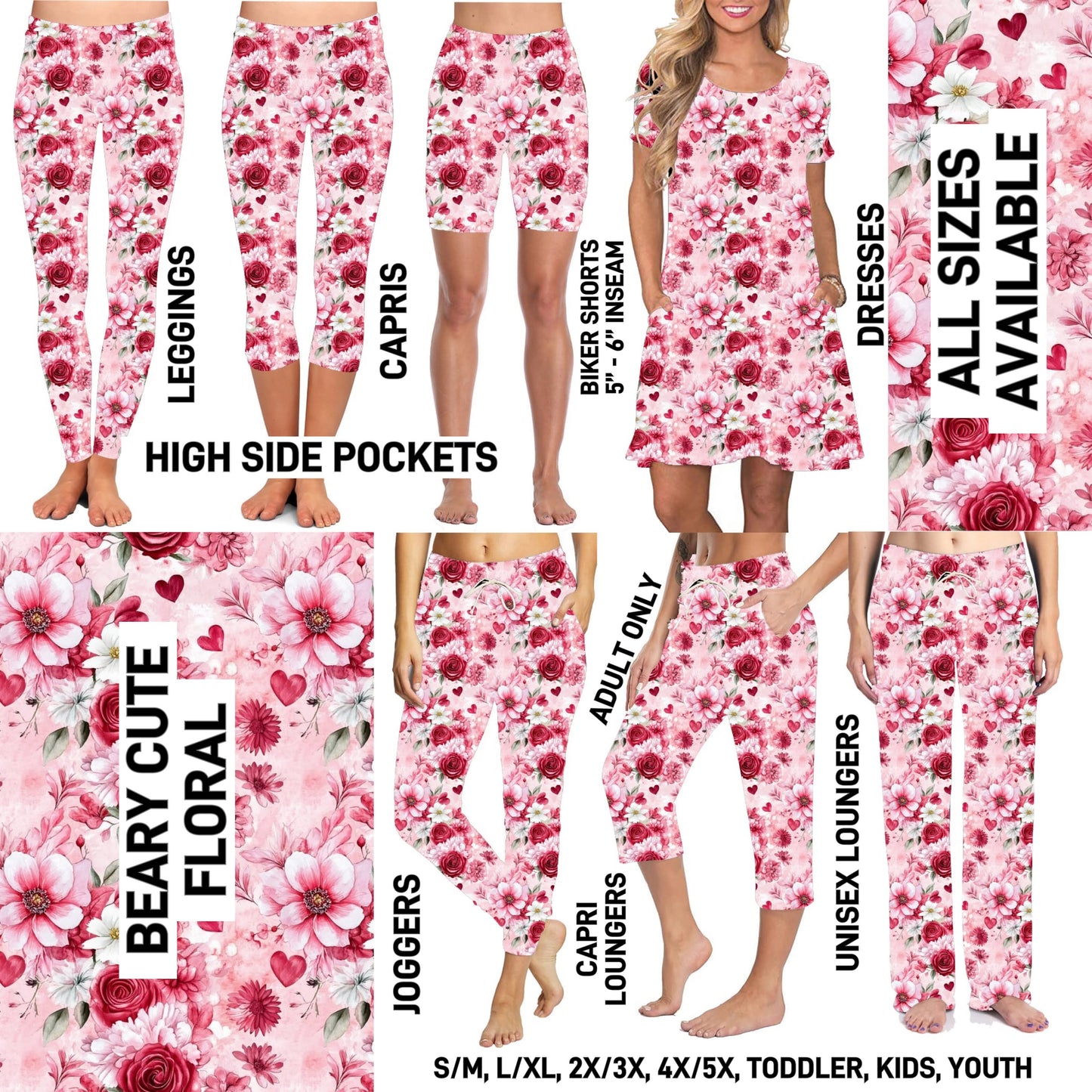 VL1D - Beary Cute Floral - Preorder ETA: Early Jan