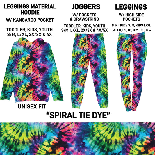 JH2S - Spiral Tie Dye - Preorder ETA: Mid-Jan
