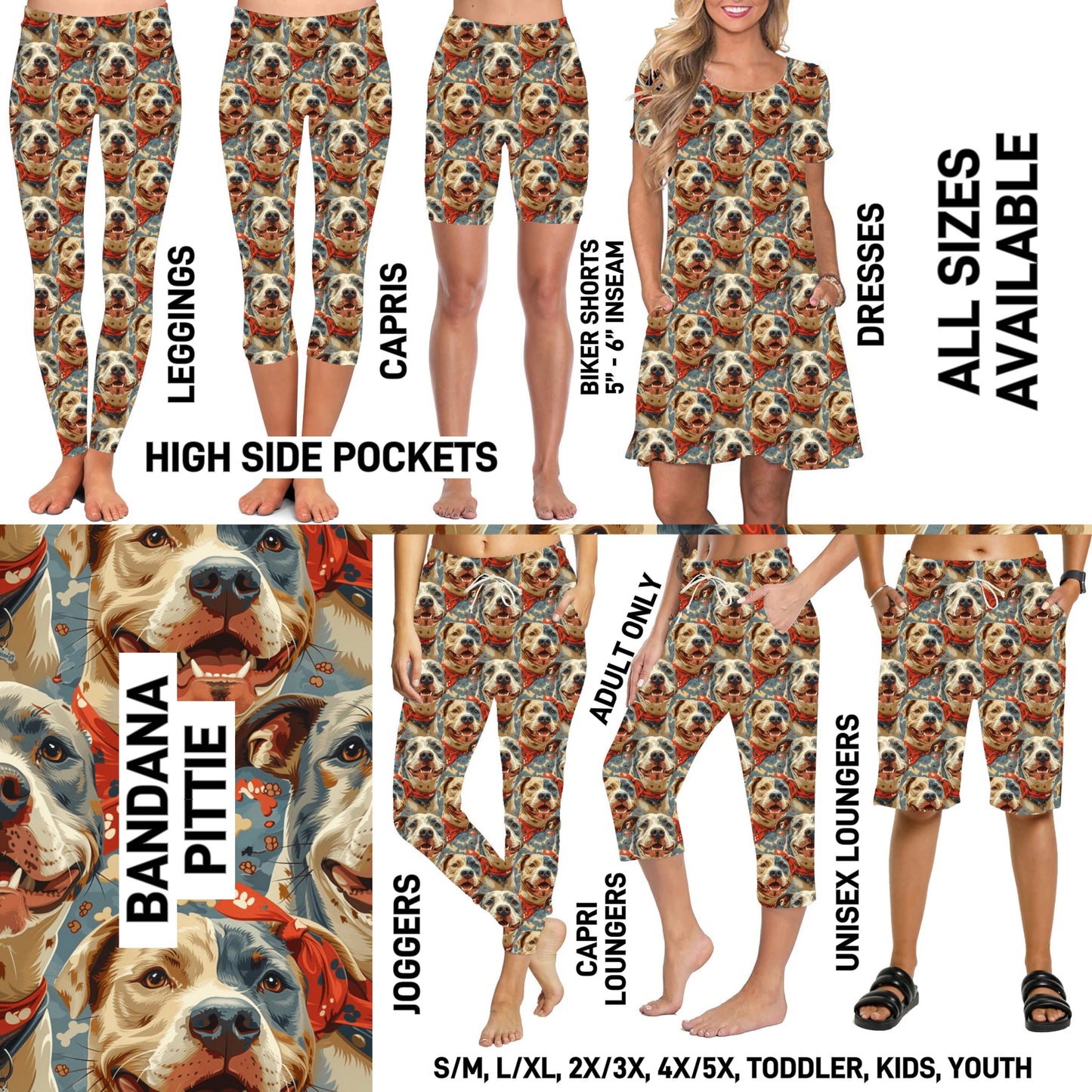 D1GB - Bandana Pittie - Preorder Closing 12/9 ETA: Mid-Feb