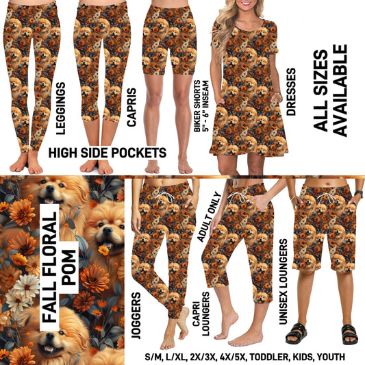 D1GB - Fall Floral Pom - Preorder Closing 12/9 ETA: Mid-Feb