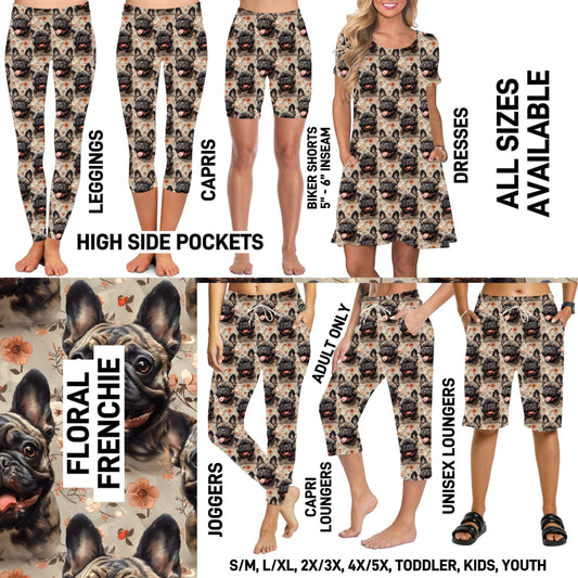 D1GB - Floral Frenchie - Preorder Closing 12/9 ETA: Mid-Feb