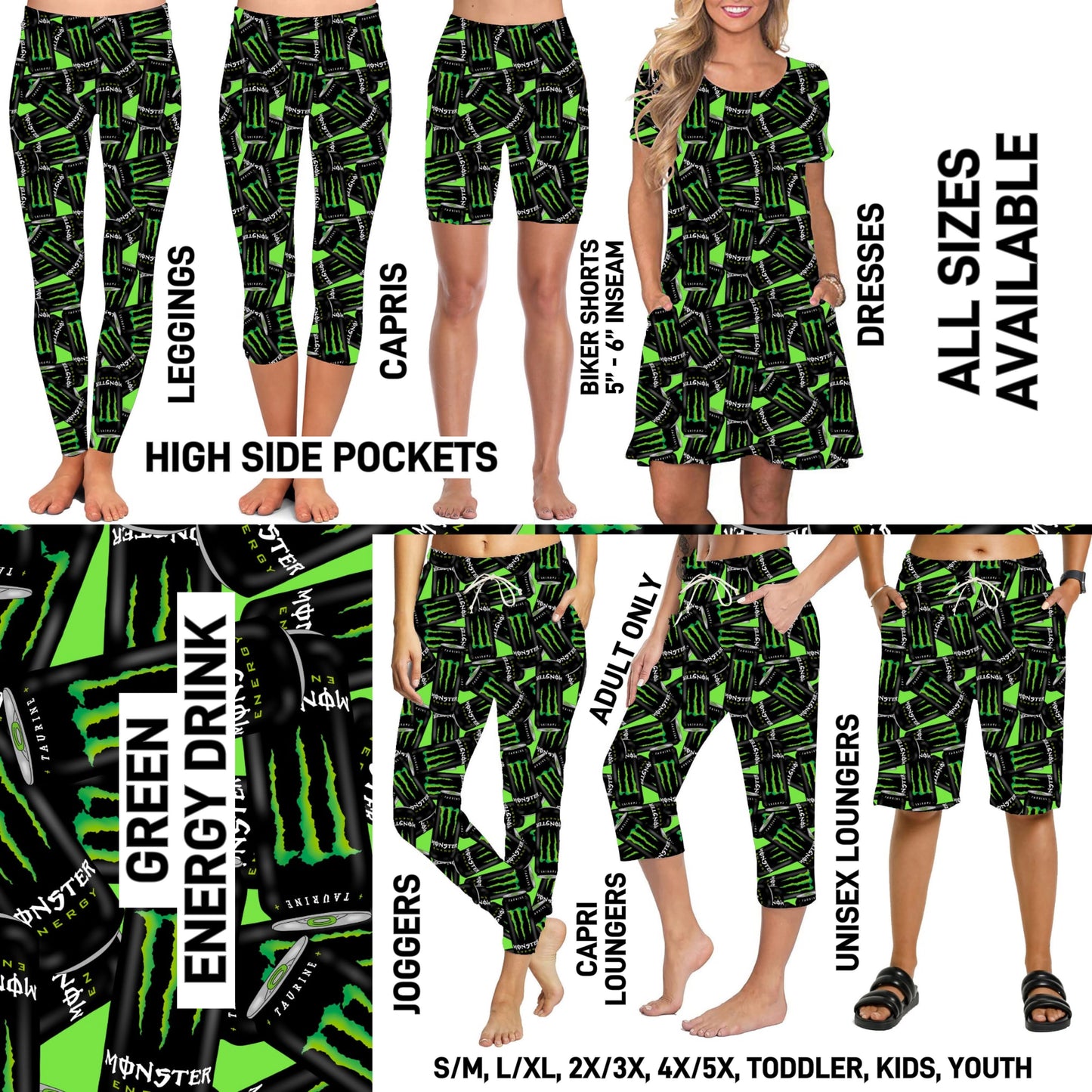 275BT - Green Energy Drink - Preorder Closing 12/14 ETA: Mid-Feb