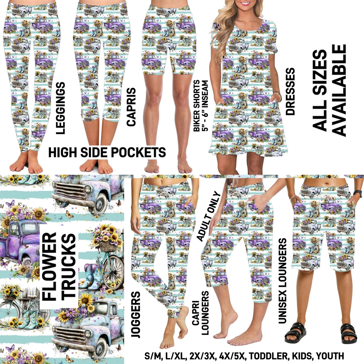 275BT - Flower Trucks - Preorder Closing 12/14 ETA: Mid-Feb