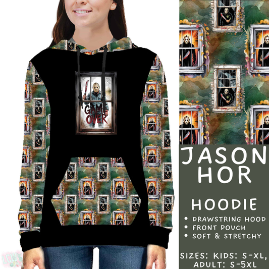 Batch #571 - Horror Windows - Closes 8/17 - ETA mid Oct - Jason Hor Hoodie