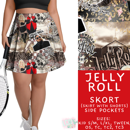 Batch #475 - Stars 2 Collection - Closes 1/14 - ETA early/mid March - Jelly Roll Skort