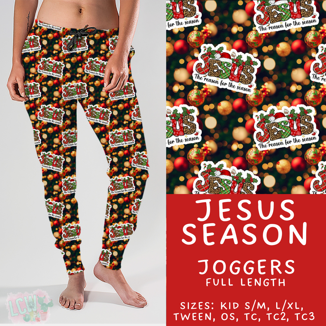 Batch #424 - Jingle All The Way - Closes 10/3 - ETA mid/late Nov - Jesus Season Joggers