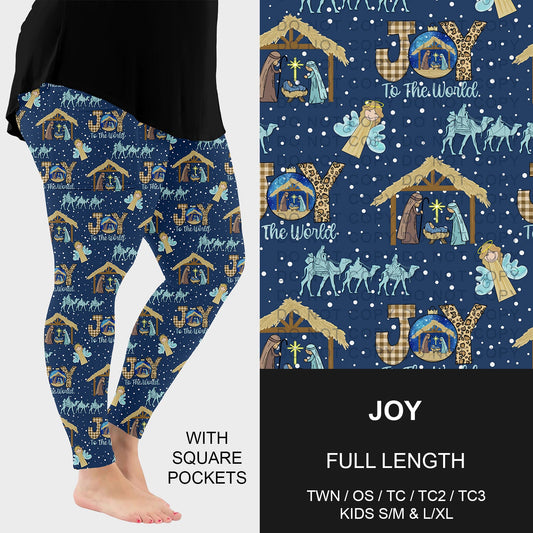 B254 - Preorder Joy Leggings w/ Pockets (Closes 10/05. ETA early Dec.)