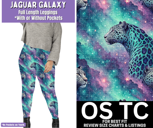 Jaguar Galaxy Full Length Leggings w/ Pockets