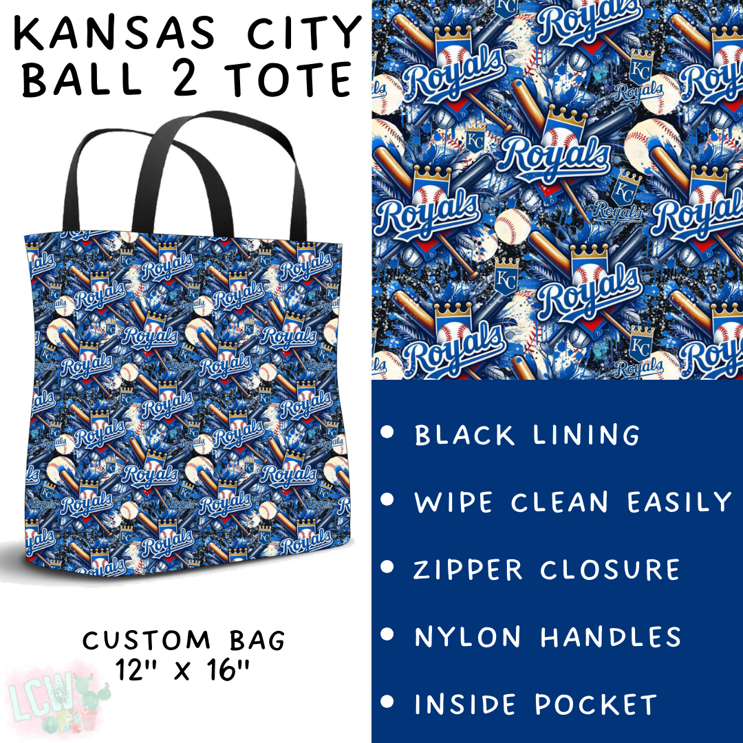 Batch #498 - Strike Out 3 - Closes 3/2 - ETA early May - Kansas City Ball 2 Tote