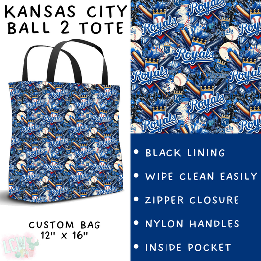 Batch #498 - Strike Out 3 - Closes 3/2 - ETA early May - Kansas City Ball 2 Tote