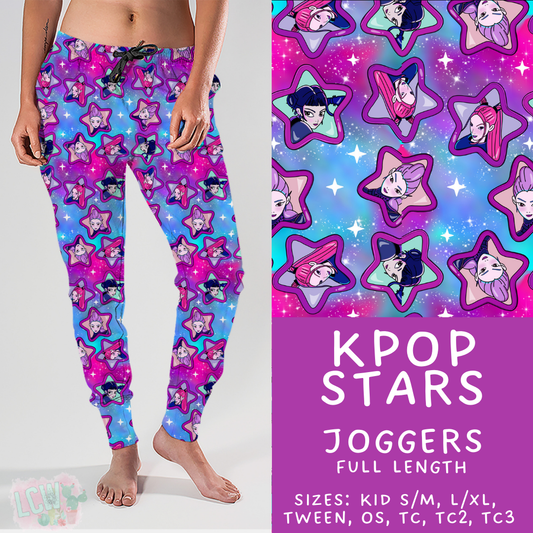 Batch #427 - August Request Run - Closes 10/9 - ETA late Nov - KPop Stars Joggers
