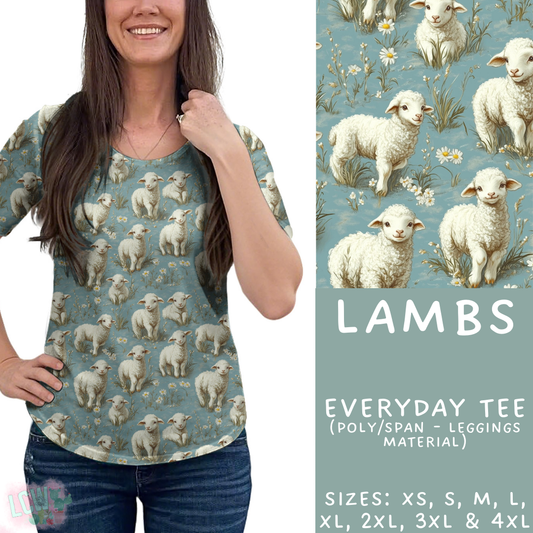 Batch #411 - July Request Run - Closes 9/11 - ETA late October - Lambs Everyday Tee