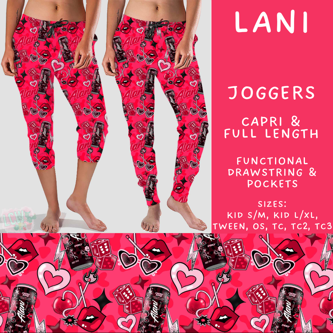 Batch #538 - Fun Run 23 - Closes 6/3 - ETA early August - Lani Full and Capri Length Joggers