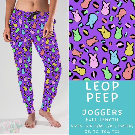 Ready To Ship - Leop Peep Joggers - TC2