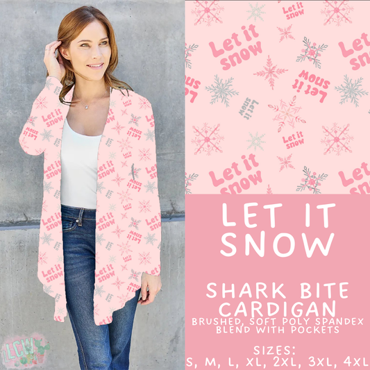 Batch #428 - Christmas Spirit - Closes 10/10 - ETA late Nov - Let It Snow Cardigan