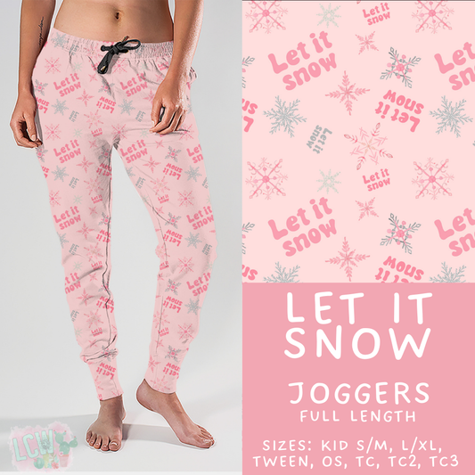Batch #428 - Christmas Spirit - Closes 10/10 - ETA late Nov - Let It Snow Joggers